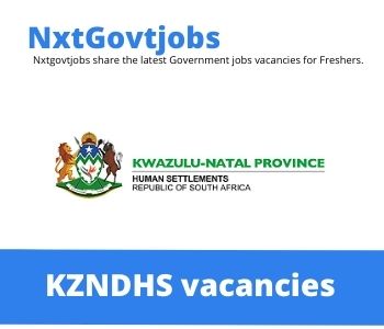 New x1 Kwazulu-Natal Department of Human Settlements Vacancies 2024 | Apply Now @www.kzndhs.gov.za for Human Resource Clerk, Salary Administration Officer Jobs